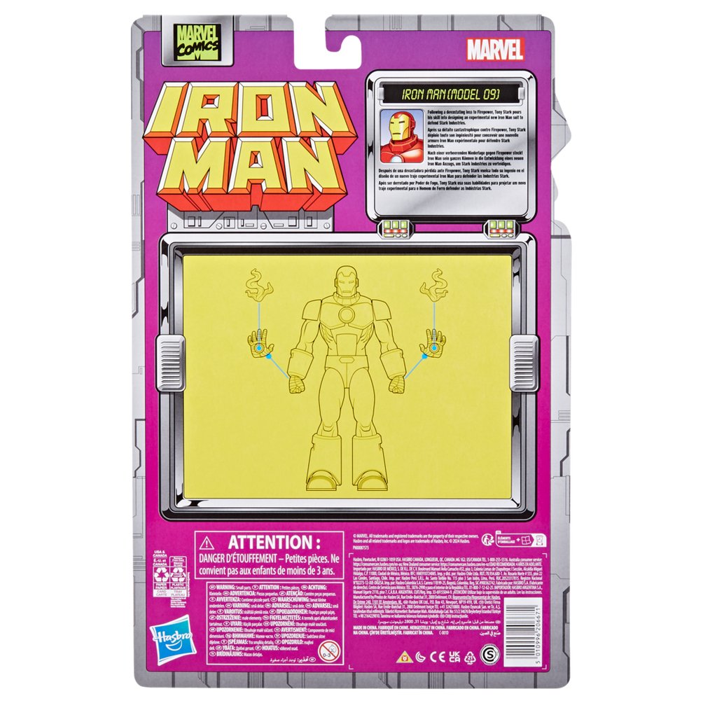 EAN 5010996206671 - Marvel Legends Series Iron Man (Model 09) imagen 7