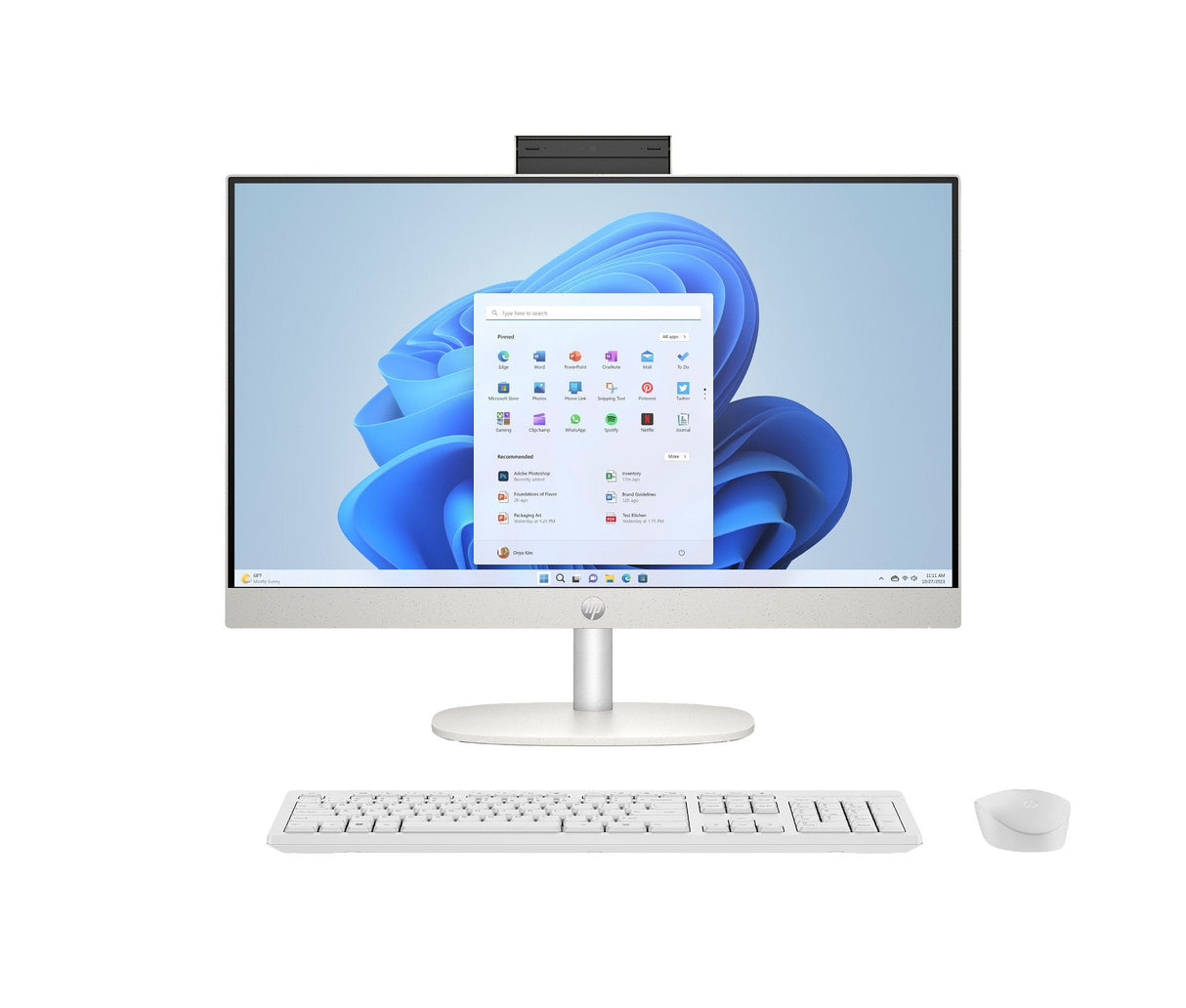 All In One  Hp 24-Cr0073ns R5-7520u 16gb 512gb W11h