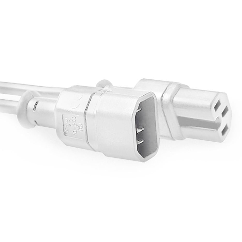 Cable Extension C14 A C15   2,00 M Blanco Act
