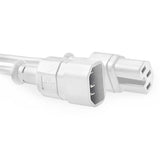 Cable Extension C14 A C15   2,00 M Blanco Act