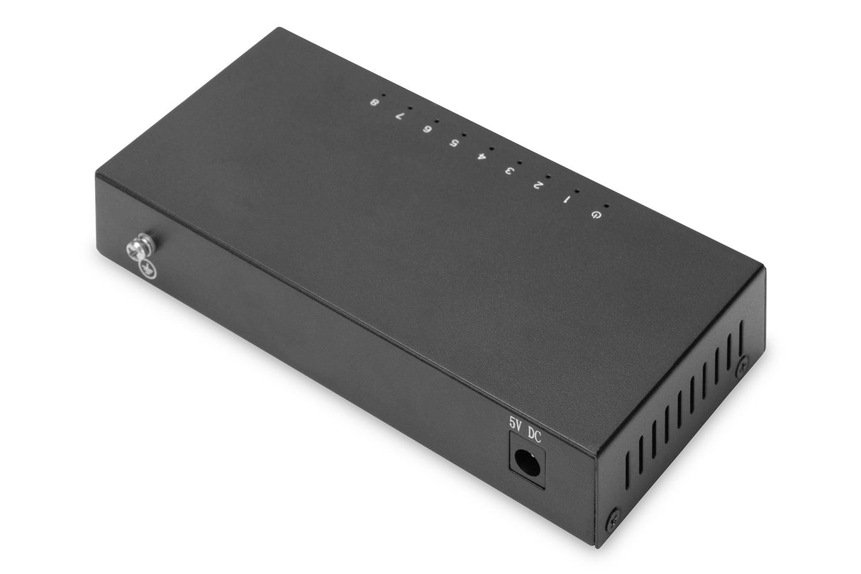 EAN 4016032478676 - Digitus DN-80069 switch No administrado Fast Ethernet (10/100) Negro imagen 2