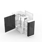Caja Pc Zalman M4 White Matx Mini Tower 4 Fans Argb