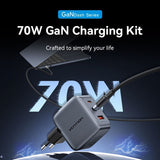 EAN 6922794789159 - Vention TZ-FEXH0-EU cargador de dispositivo móvil Gris Interior imagen 2