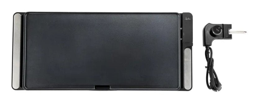 Jata Electric Griddle Cool-Touch Handles 508x254mm 2500w Black Jegr1245