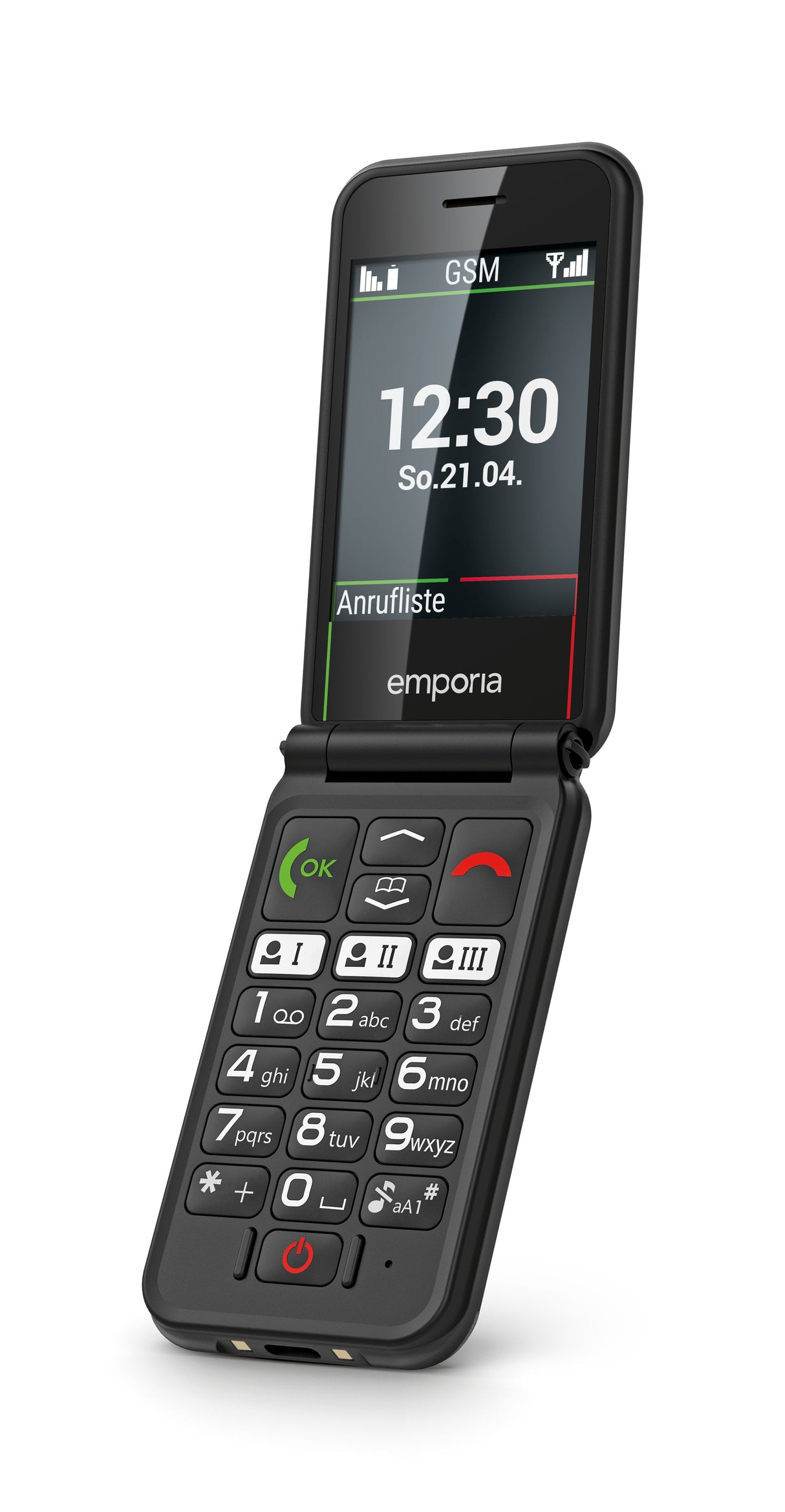 Emporia Emporiasimplicityglam Negro (V3), 2g, Grosstastenklapphandy