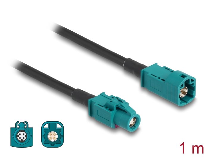 Delock Cable Hsd Z Macho A Hsd Z Hembra 1 M