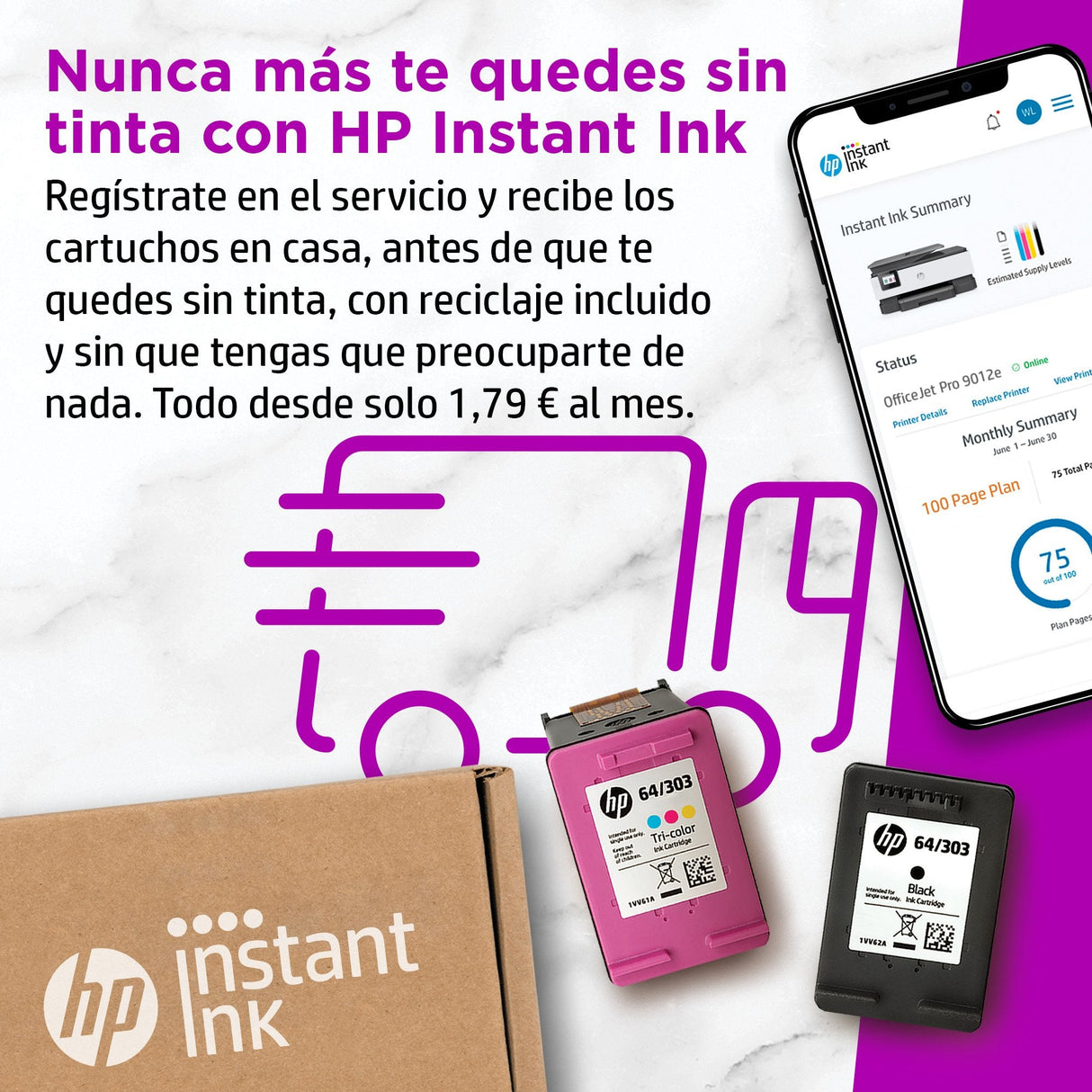 Impresora Hp Officejet Pro 9012e All-In-One