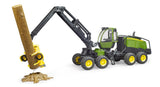 Cosechadora Brother John Deere 1270g,  (Verde/Negro, Incl. Tronco De Árbol)