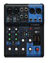 Yamaha Mg06x Audio Mixer 6 Channels Black