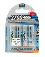 Batería Ansmann Nimh, (Aa), 2700 Mah, 4 Uds. Blíster (5030842)