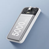 EAN 6932172636210 - Baseus 6932172636210 batería externa Polímero de litio 5000 mAh Blanco imagen 6