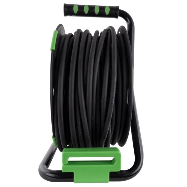 Rev Cable Drum Resin 40m Ip 44 4-Fold Black Green