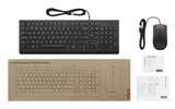 Keyboard Mouse Included  Universal Usb Danish Black