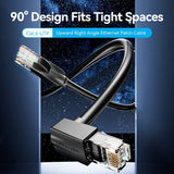 Vention Cat.6 Utp Upward Right Cabl Angle Ethernet Patch Cable 1m Bl