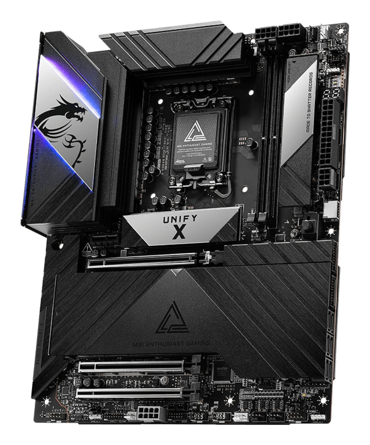 Msi Meg Z890 Unify-X, Placa Base Negra/Amarilla Gold 7e20-001r