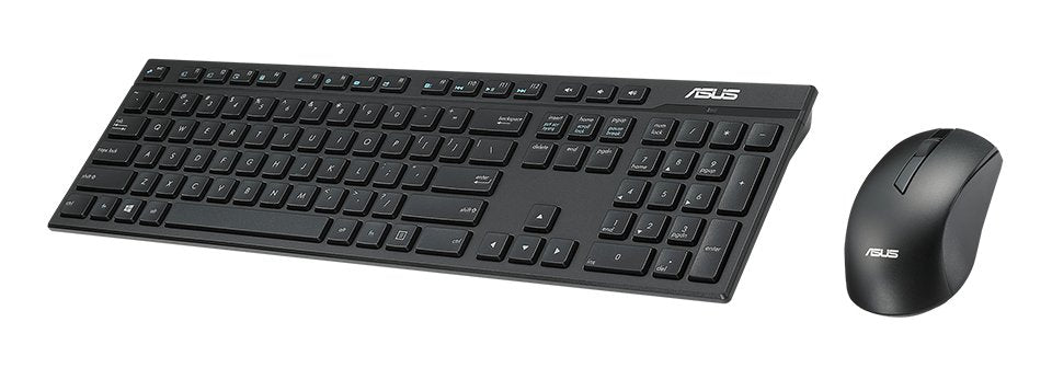 Combo Teclado Raton Asus W2500 Wireless Black