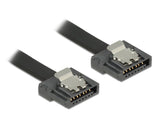 EAN 4043619838431 - DeLOCK 1m SATA III cable de SATA SATA 7-pin Negro imagen 1