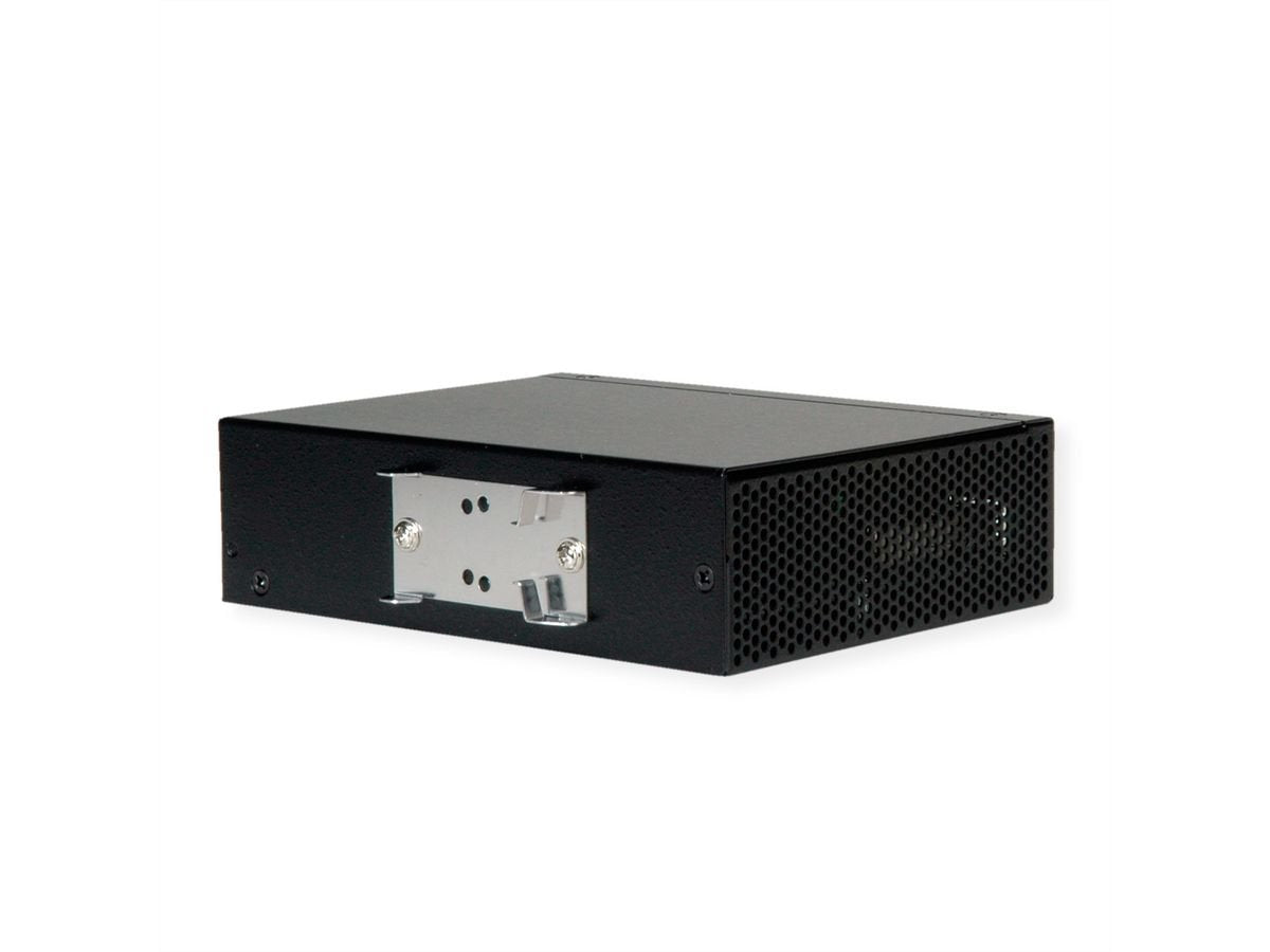 Industrial Convertidor Gigabit Ethernet - Dual Speed 100 1000 Fiber Con Poe Función