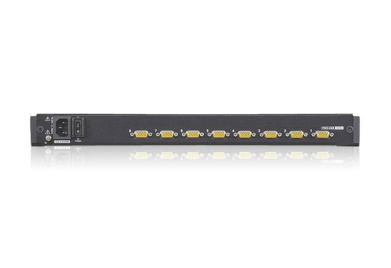 8-Port 19" Lcd Kvm Switch  With Swiss/German Keyboard