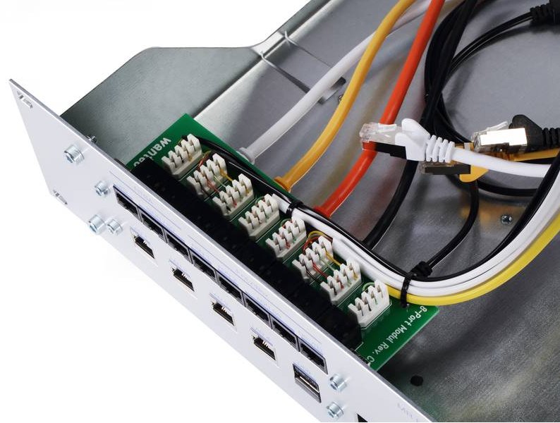 Soporte De Montaje Wantec 19 "Para Fritzbox 73 .. Y 74 ..