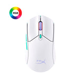 Hp Hyperx Pulsefire Haste 2 Core Inalámbricos: Ratón Gaming (Blanco/Verde/Púrpura)