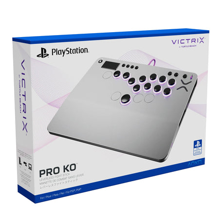 EAN 0840454400007 - PDP Victrix Pro KO Leverless Fight Stick Gris USB Panel de mandos tipo máquina recreativa PC, PlayStation imagen 11