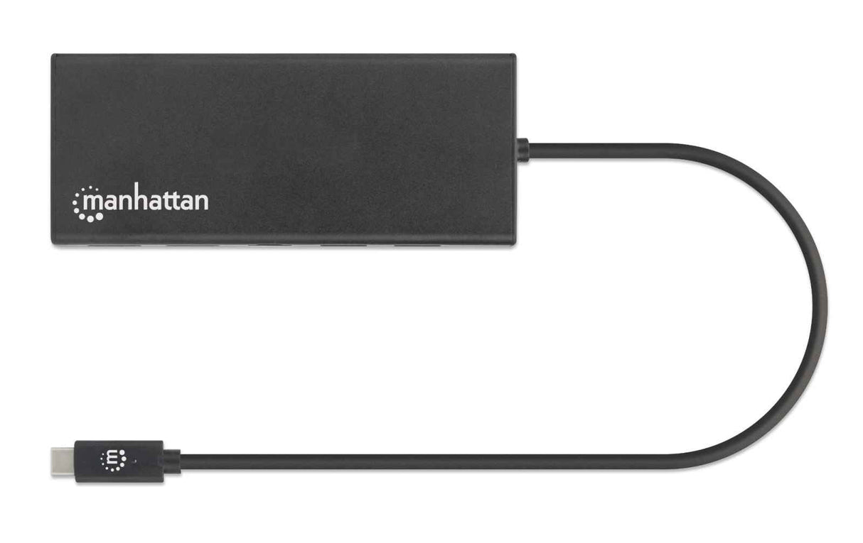 Convertidor Manhattan 152747 Usb-C 3.0 A Rj45 2x Hdmi