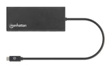 Convertidor Manhattan 152747 Usb-C 3.0 A Rj45 2x Hdmi
