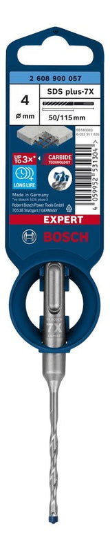 Bosch Expert Broca Sds-Plus-7x, Ø 4mm 2608900057