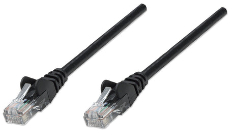 EAN 0766623320740 - Intellinet 320740 cable de red Negro 1 m Cat5e U/UTP (UTP) imagen 1