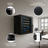 EAN 5902560367225 - Extralink EX.7225 armario rack Bastidor de pared imagen 10
