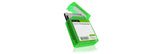 Icy Box Ib-Ac6025-3 Set 3 Funda De Plástico Verde, Gris, Blanco 2x 2,5" Ssd/Hd