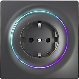 EAN 5902701702281 - Fibaro FGWOF-011-8 toma de corriente Tipo F Negro imagen 1