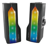 Barra De Sonido Móvil Con Luz De Fiesta, Sistema De Sonido Para Juegos 2 En 1 Logilink