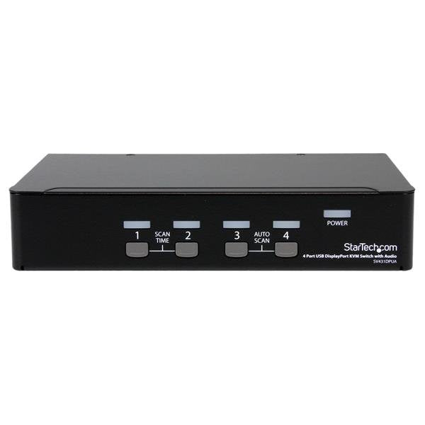 EAN 0065030837545 - StarTech.com SV431DPUA interruptor KVM Negro imagen 2