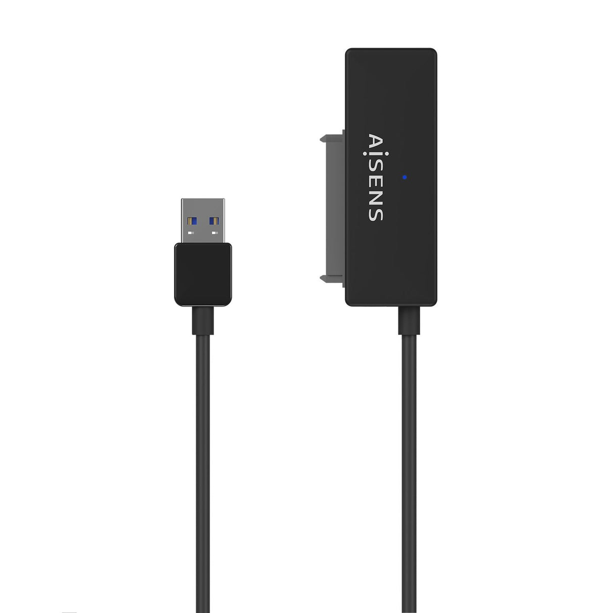 Aisens Adaptador Sata A Usb-A Usb 3.0/Usb3.1 Gen1 Para Discos Duros 2.5? Y 3.5? Con Alimentador - Negro