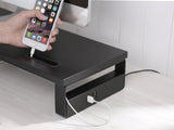 Soporte De Escritorio Para Monitor Con Hub Usb Integrado