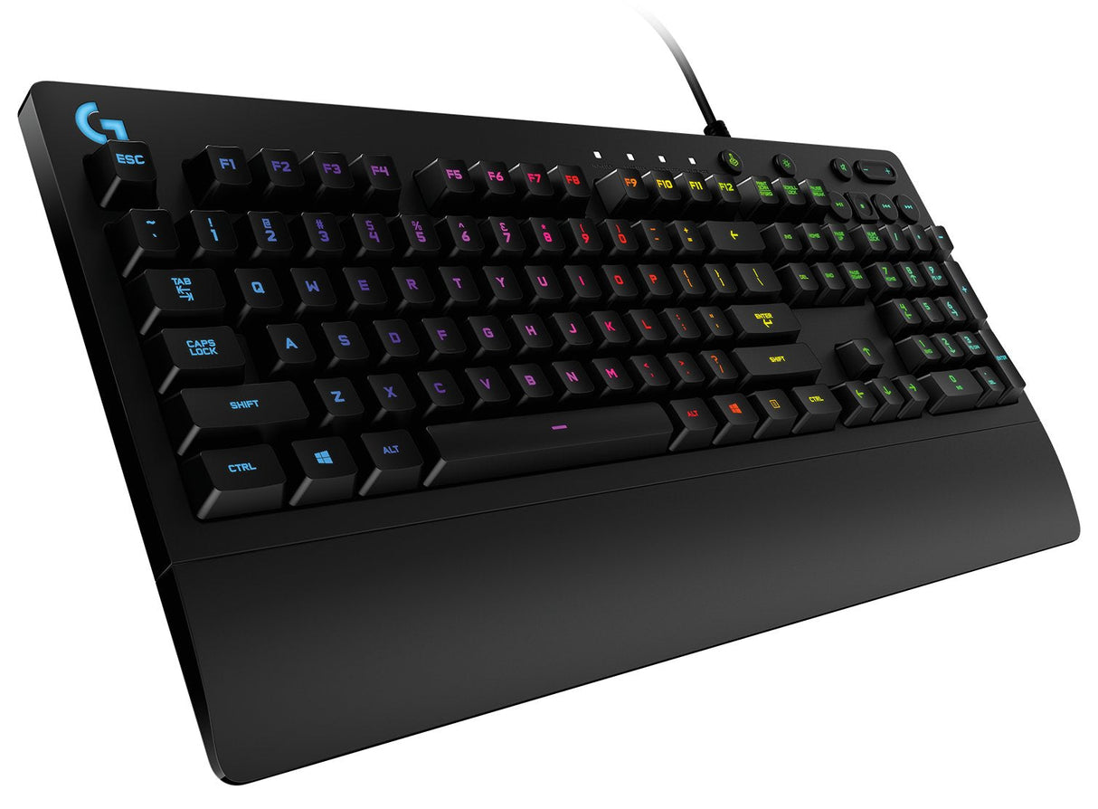 Teclado Inglés Logitech G G213 Usb Qwerty Del Reino Unido Negro