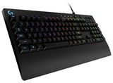 Teclado Inglés Logitech G G213 Usb Qwerty Del Reino Unido Negro