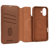Decoded Leather Detachable Wallet Do Iphone 16magsafe Brazowy