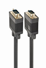 Gembird Cable  Vga D-Sub  M/M 2 Ferritas 3m Negro  Cc-Ppvga-10-B