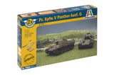 EAN 8001283075046 - Italeri PZ. KPFW. V PANTHER AUSF.G Tank model Kit de montaje 1:72 imagen 1