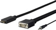EAN 5706998777935 - Vivolink PROHDMIVGA5 adaptador de cable de vídeo 5 m HDMI tipo A (Estándar) VGA (D-Sub) + 3,5mm Negro imagen 1