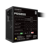 EAN 4719331554187 - GIGABYTE P550SS unidad de fuente de alimentación 550 W 20+4 pin ATX Negro imagen 7