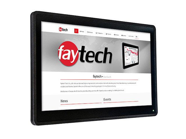 Monitor Faytech Ft156tmbcap (15.6") 1920 X 1080 Pixeles Lcd Pantalla Táctil Mesa Negro