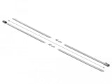 Delock Edelstahlcablebinder L 500 X B 4,6 Mm 10 Stück
