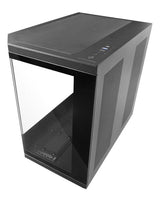 Caja Semitorre Atx Mc3t Core Negro Mars Gaming Int:2x3'5,3x2'5/1xusb3.0/1xusb2.0, 1xusb-C/ Audio In/Out/ Sistema De Gestión De Cableado Interno/ Estructura De Doble Cámara