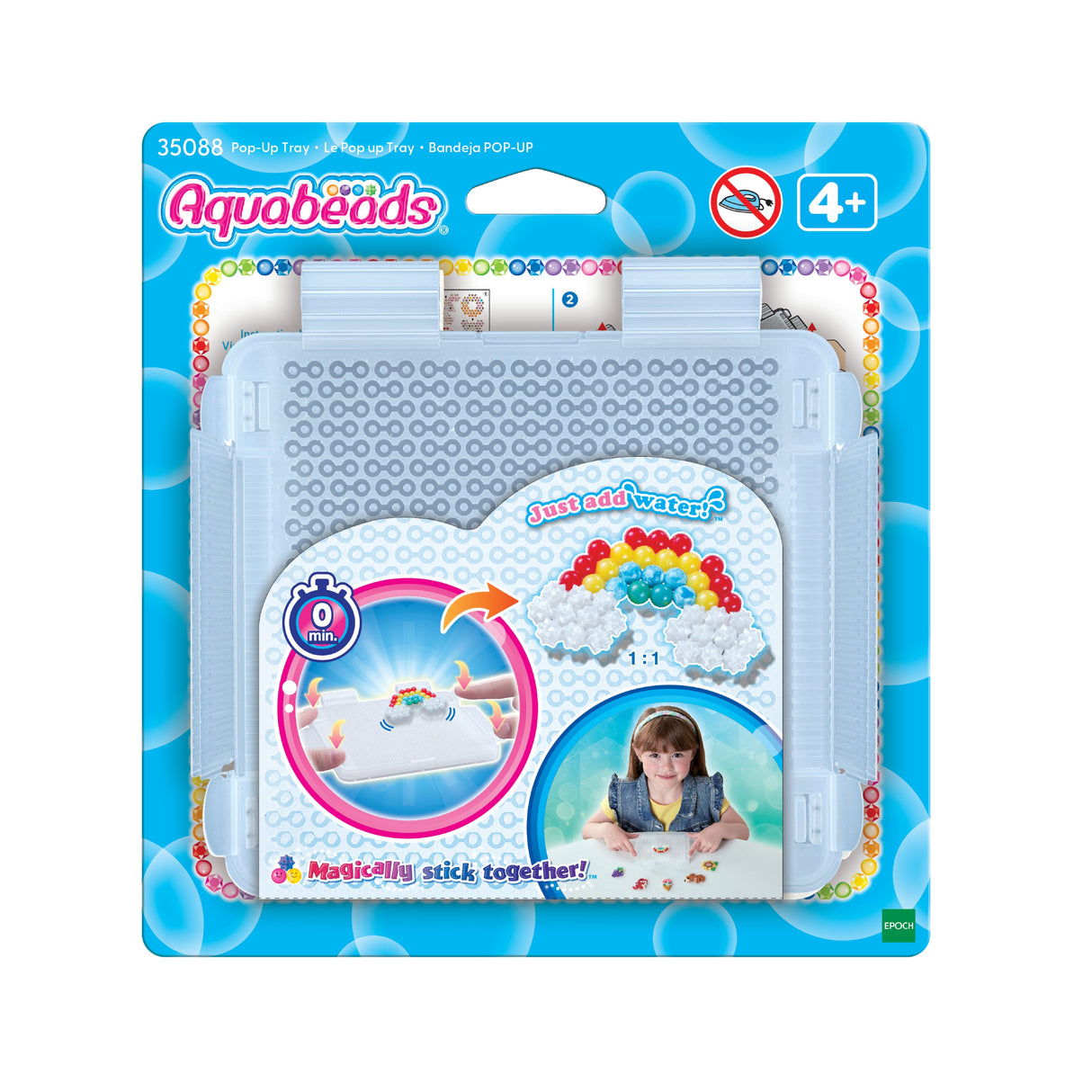 Epoch Aquabeads - Perlen Pop-Up Bastelplatte 35088