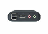 EAN 0672792007408 - ATEN CS22DP-AT interruptor KVM Negro imagen 4
