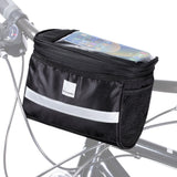 EAN 5907769300516 - Wozinsky WBB12BK Frente Bolsa de bicicletas 2 L Poliéster, PVC Negro imagen 1